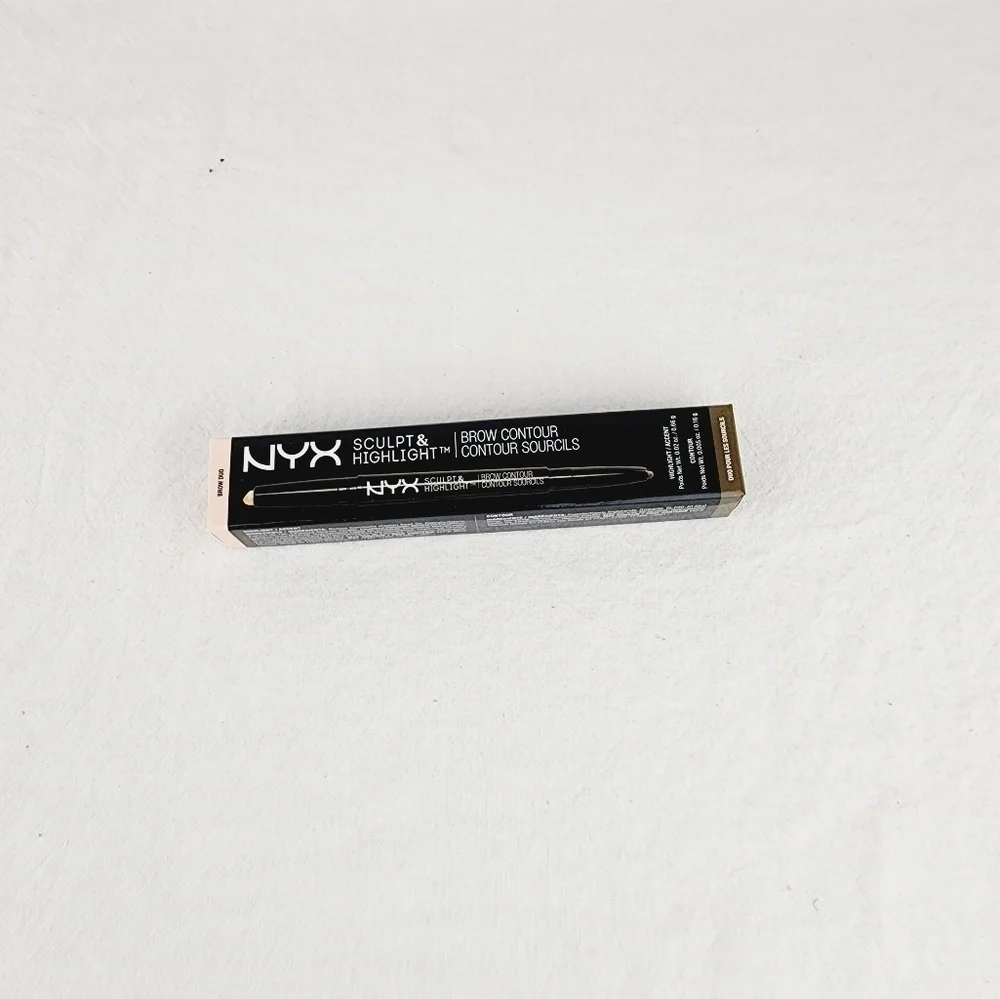 🔥 LAST ONE 🔥NYX  duo sculpt & Highlight brow Contour pen Shade 07